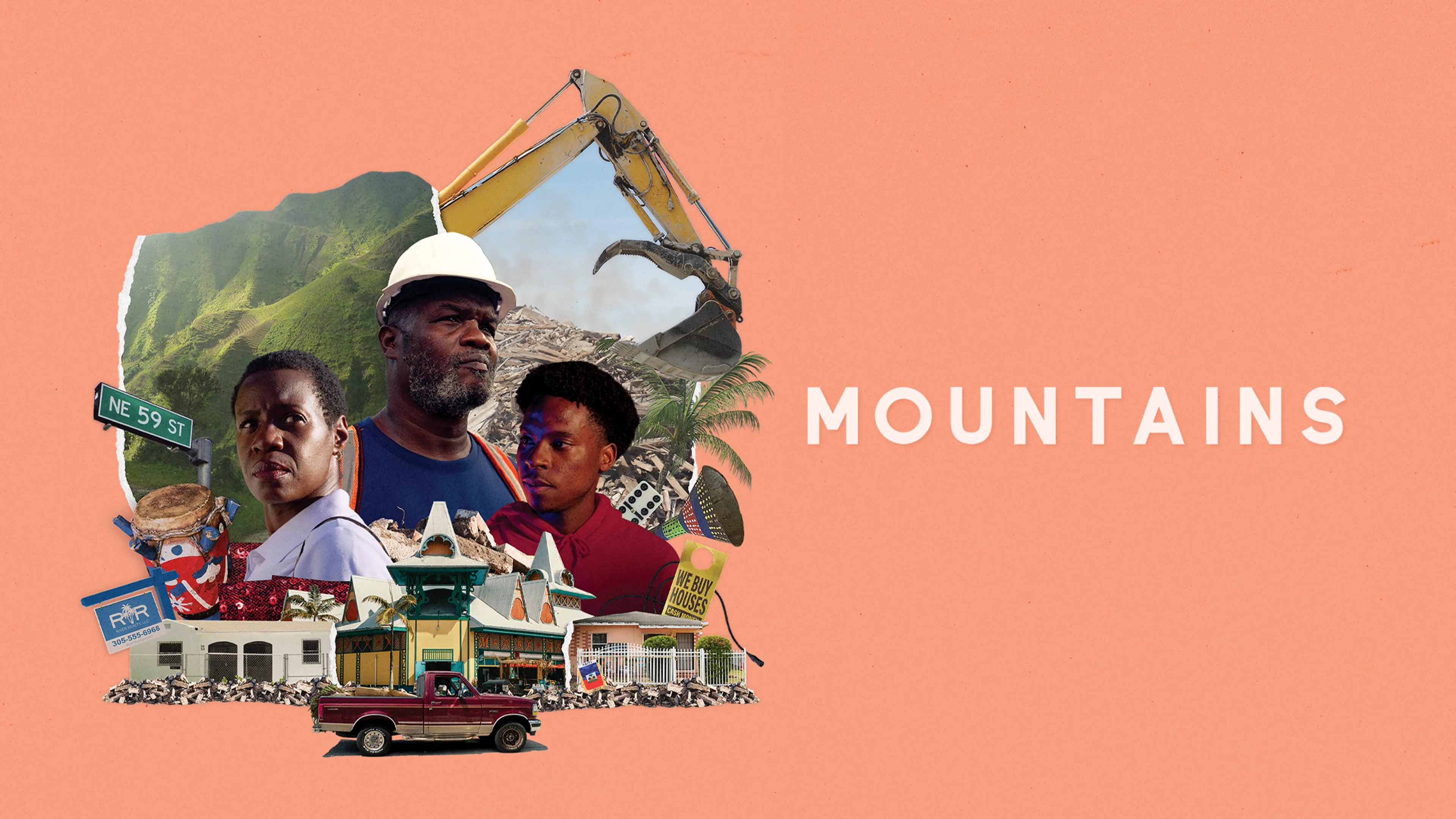 Mountains poster